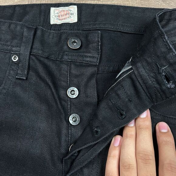 Replay Jeans Black Slim Fit Black Size 32x30 - Picture 3 of 14